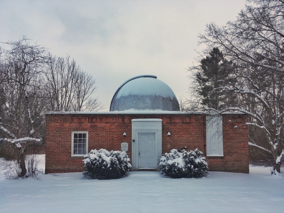 Photo: Stephens Memorial Observatory- February 2018